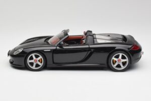 Porsche Carrera GT Fekete Maisto 1:18 36665 Fém – 4. kép a 8-ből