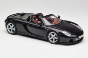 Porsche Carrera GT Fekete Maisto 1:18 36665 Fém – 6. kép a 8-ből