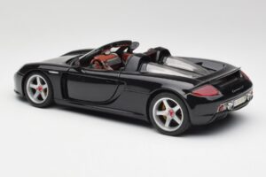 Porsche Carrera GT Fekete Maisto 1:18 36665 Fém – 7. kép a 8-ből