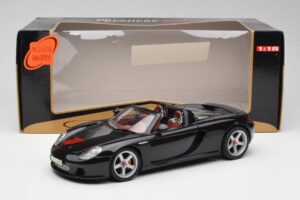 Porsche Carrera GT Fekete Maisto 1:18 36665 Fém – 8. kép a 8-ből