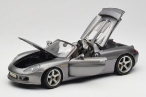 Porsche Carrera GT Szürke Metál Maisto 1:18 36622-R1 Fém – 2. kép a 8-ből