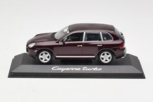 Porsche Cayenne 955 Turbo Sötétvörös Minichamps 1:43 WAPC2000113 Fém