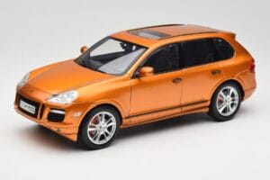 Porsche Cayenne GTS Lava Orange Norev 1:18 187535 Fém
