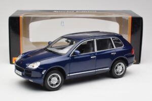 Porsche Cayenne S 9PA Dark Sea Kék Metál Maisto 1:18 31635 Fém – 8. kép a 8-ből