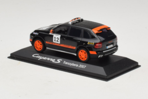 Porsche Cayenne S #12 Transsyberia 2007 Fekete Narancssárga Minichamps 1:43 WAP02000918 Fém – 3. kép a 5-ből