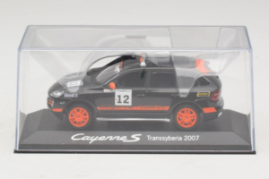 Porsche Cayenne S #12 Transsyberia 2007 Fekete Narancssárga Minichamps 1:43 WAP02000918 Fém – 4. kép a 5-ből