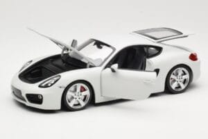 Porsche Cayman 981 Fehér Minichamps 1:18 113062221 Fém – 3. kép a 8-ből