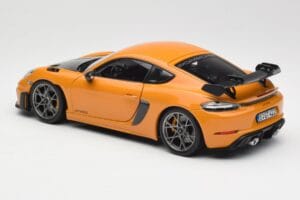 Porsche Cayman GT4 RS 982 Weissach Package Bahama Yellow Norev 1:18 187252 Fém – 7. kép a 8-ből
