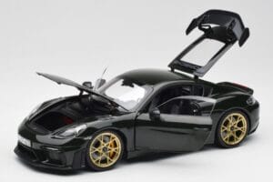 Porsche Cayman GT4 RS 982 Weissach Package Brewster Green Norev 1:18 187250 Fém – 2. kép a 8-ből