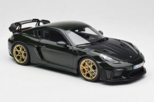 Porsche Cayman GT4 RS 982 Weissach Package Brewster Green Norev 1:18 187250 Fém – 6. kép a 8-ből