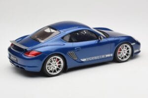Porsche Cayman R 987.2 Aqua Blue Metallic GT Spirit 1:18 GT901 Gyanta – 2. kép a 6-ből