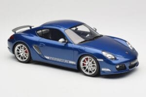 Porsche Cayman R 987.2 Aqua Blue Metallic GT Spirit 1:18 GT901 Gyanta – 4. kép a 6-ből