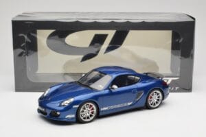 Porsche Cayman R 987.2 Aqua Blue Metallic GT Spirit 1:18 GT901 Gyanta – 6. kép a 6-ből