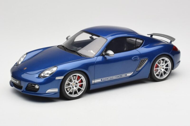 Porsche Cayman R 987.2 Aqua Blue Metallic GT Spirit 1:18 GT901 Gyanta