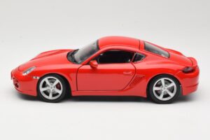 Porsche Cayman S 987.2 Piros Maisto 1:18 31122 Fém – 4. kép a 8-ből