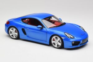 Porsche Cayman 981 S Aqua Kék Metál Minichamps 1:18 110062221 Fém – 6. kép a 8-ből