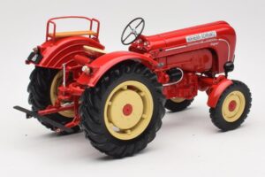 Porsche-Diesel Super Traktor Hofherr Schrantz Piros Minichamps 1:18 109183071 Fém – 3. kép a 8-ből