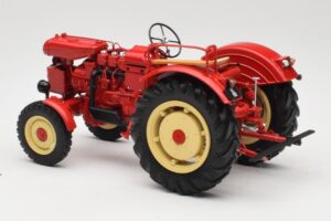 Porsche-Diesel Super Traktor Hofherr Schrantz Piros Minichamps 1:18 109183071 Fém – 5. kép a 8-ből