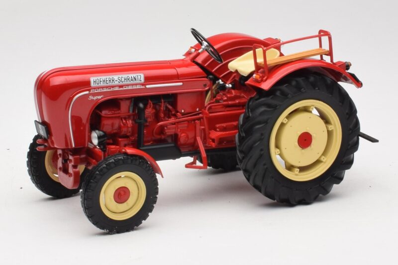 Porsche-Diesel Super Traktor Hofherr Schrantz Piros Minichamps 1:18 109183071 Fém