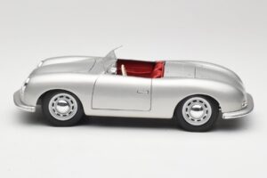Porsche No. 1 356 Roadster Fish Ezüst Maisto 1:18 31853 Fém – 4. kép a 8-ből
