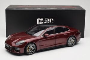 Porsche Panamera 971 Turbo S Piros Metallic Minichamps 1:18 113061077 Fém – 8. kép a 8-ből