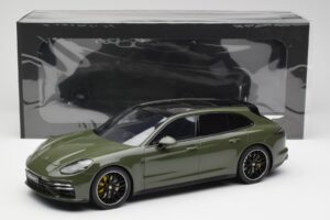 Porsche Panamera Turbo S 971 Sport Turismo Zöld GT Spirit 1:18 GT447 Gyanta – 6. kép a 6-ből
