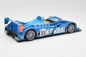Porsche RS Spyder LMP2 #31 Team Essex C. Elgaard / J. Nielsen / K. Poulsen 24 Hours of Le Mans 2008 Norev 1:18 187519 Fém – 2. kép a 6-ből