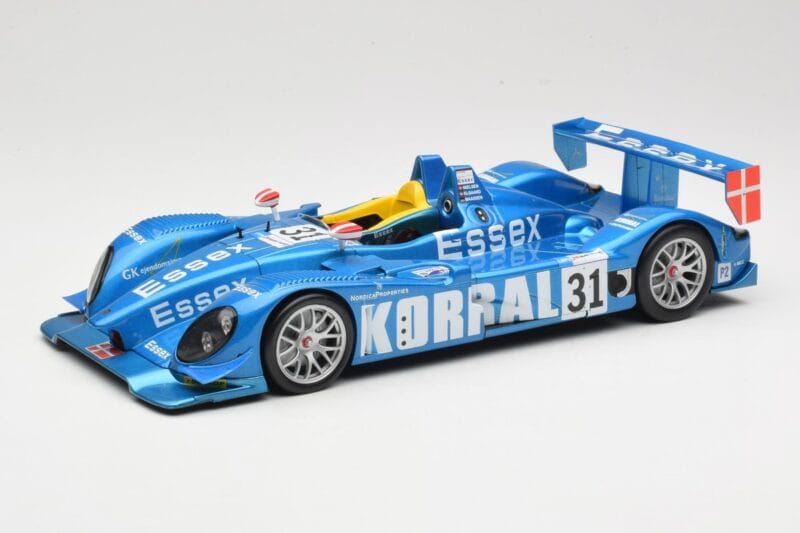 Porsche RS Spyder LMP2 #31 Team Essex C. Elgaard / J. Nielsen / K. Poulsen 24 Hours of Le Mans 2008 Norev 1:18 187519 Fém