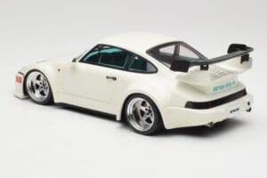 Porsche RWB 911 964 Flat Nose Grand Prix White GT Spirit 1:18 GT506 Gyanta – 5. kép a 6-ből