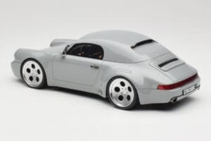 Porsche Strosek 911 Mega 30 Speedster Sport Grey GT Spirit 1:18 GT924 Gyanta – 5. kép a 6-ből
