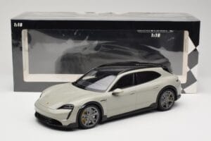 Porsche Taycan Cross Turismo Turbo S Chalk Grey Minichamps 1:18 155069302 Fém – 6. kép a 6-ből