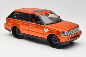 Range Rover Sport L320 Narancssárga Maisto 1:18 31081 Fém – 6. kép a 8-ből