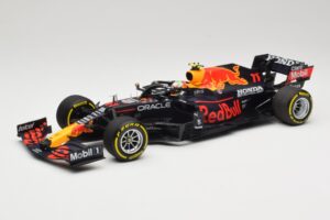 Red Bull Racing Honda RB16B #11 S. Perez Mexican GP 2021 Minichamps 1:18 110211911 Fém