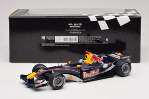 Red Bull RB1 Cosworth #14 D. Coulthard Red Bull Racing Showcar 2005 Minichamps 1:18 100050084 Fém – 6. kép a 7-ből