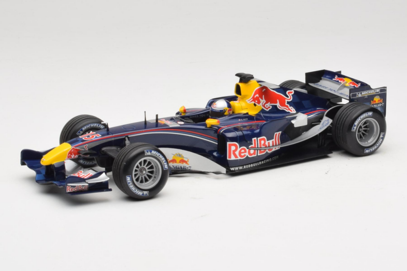 Red Bull RB1 Cosworth #15 C. Klien Red Bull Racing Showcar 2005 Minichamps 1:18 100050085 Fém