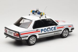 Renault 18 Turbo Police Nationale Fehér Otto 1:18 OT1156 Gyanta – 2. kép a 6-ből