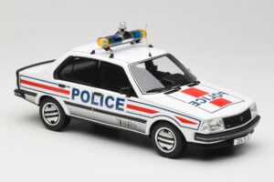 Renault 18 Turbo Police Nationale Fehér Otto 1:18 OT1156 Gyanta – 4. kép a 6-ből