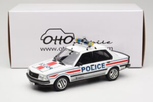 Renault 18 Turbo Police Nationale Fehér Otto 1:18 OT1156 Gyanta – 6. kép a 6-ből