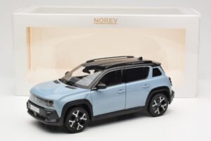 Renault 4 E-Tech Electric Cloud Blue Norev 1:18 185521 Fém – 8. kép a 8-ből
