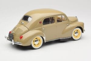 Renault 4CV Berline Gris Ardoise Solido 1:18 8059 Fém – 3. kép a 8-ből