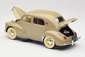 Renault 4CV Berline Gris Ardoise Solido 1:18 8059 Fém – 5. kép a 8-ből