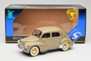 Renault 4CV Berline Gris Ardoise Solido 1:18 8059 Fém – 8. kép a 8-ből