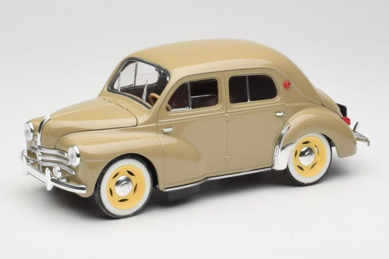 Renault 4CV Berline Gris Ardoise Solido 1:18 8059 Fém