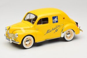 Renault 4CV Michelin Yellow Solido 1:18 82002 Fém