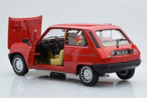 Renault 5 Alpine Turbo Piros Norev 1:18 185243 Fém – 3. kép a 8-ből