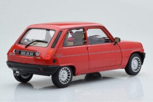 Renault 5 Alpine Turbo Piros Norev 1:18 185243 Fém – 4. kép a 8-ből