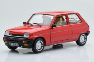 Renault 5 Alpine Turbo Piros Norev 1:18 185243 Fém