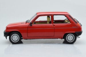 Renault 5 Alpine Turbo Piros Norev 1:18 185243 Fém – 5. kép a 8-ből