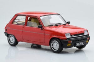 Renault 5 Alpine Turbo Piros Norev 1:18 185243 Fém – 6. kép a 8-ből