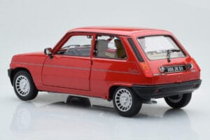 Renault 5 Alpine Turbo Piros Norev 1:18 185243 Fém – 7. kép a 8-ből